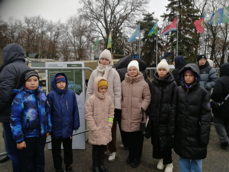Экскурсия учеников.